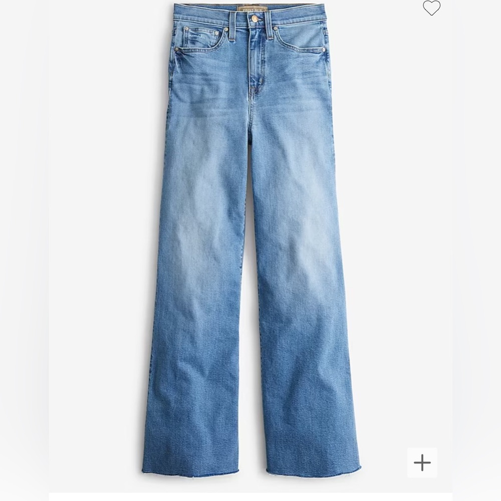 J Crew Point Sur Wide Leg Jeans NWT